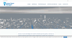 Desktop Screenshot of globaltalentmanagers.com